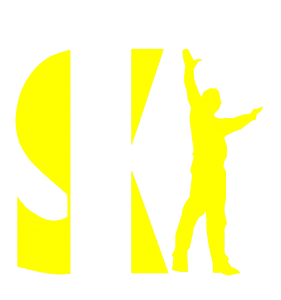 Ski logo yellow